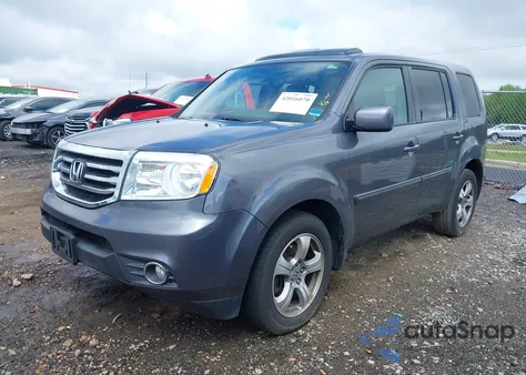2015 Honda Pilot Ex-L from USA, damaged, VIN 5FNYF3H52FB015015